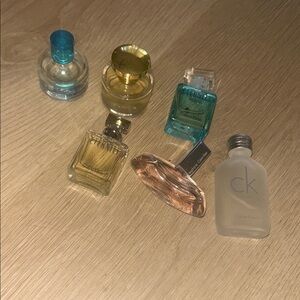 Calvin Klein mini lot of scents